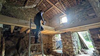 #59 - A GREAT Week | Building a New Floor in Our Old Schist Stone Outbuilding in Central Portugal