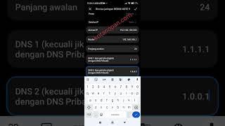 Cara ganti DNS 1.1.1.1 Cloudflare terbaru 2024