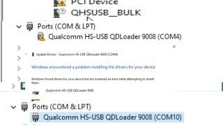 Qualcomm Driver Install (error fix)