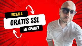  Cómo INSTALAR certificado SSL en cPanel y tener HTTPS GRATIS