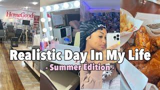 Day In My Life: Summer Edition| shopping, new vanity, self care