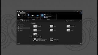 After Dark CC Theme For Windows10 April 2018 Update 1803