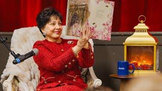 Gayle Benson reads to students at Ecole Bilingue | 2024 Month of Giving