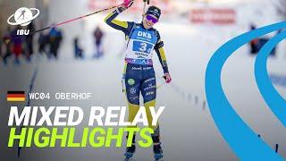 World Cup 24/25 Oberhof: Mixed Relay Highlights