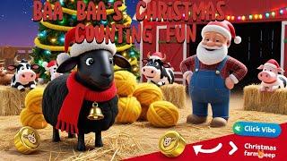 Old MacDonald’s Farm Christmas | Baa Baa Black Sheep’s Fun Counting Challenge