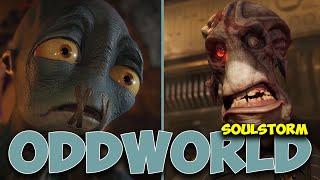 Oddworld Soulstorm: Новые приключения Эйба и мудоконов. Геймлей и история