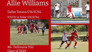 Allie Williams 2024 Highlights