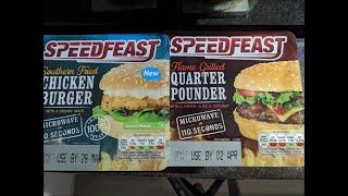 Lidl BURGERS review | Microwave Lidl Version Of Rustlers | SpeedFeast