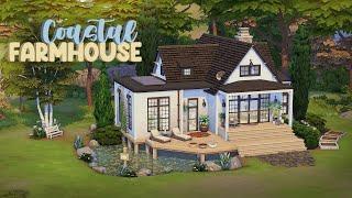 Breezy and Coastal Farmhouse ️ | The Sims 4 Speed Build