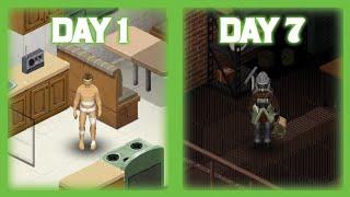 I survived a week in Project Zomboid Apocalypse mode. - Episode 1
