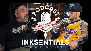 Inksentials Podcast Episode 1. World Famous Ab Alvarez at 3 Foot Radius. OG in the Tattoo industry