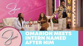 Omarion Meets Sherri Intern Named After Him