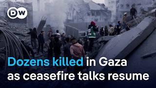 Israel-Hamas war: 34 hostages to be exchanged in a possible ceasefire? | DW News