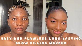 FLAWLESS LONG LASTING MAKEUP USING AFFORDABLE PRODUCTS | Makeup for Beginners | Very Detailed