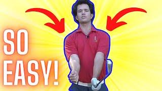 GORILLA GLUE Your Arms to Your Side in the Golf Swing to Hit the Ball Consistently Long and Straight