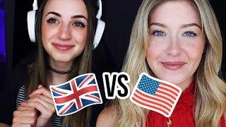 [ASMR??] USA vs UK Snack Swap | Creative Calm Collab