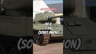 5 Tank Yang  Paling Banyak Di Produksi Di Dunia I Rata Rata Punya UNI SOVIET! #shorts #shortsfeed