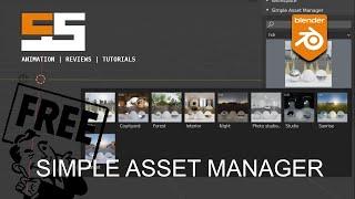 Blender addon: Simple Asset Manager now public