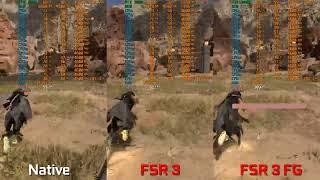 Forspoken: FSR 3 - AMD's Frame Generation Tested