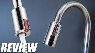 Touchless Automatic Faucet Motion Sensor Adapter Tap Autowater Unboxing and Review