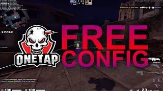 FREE CONFIG ONETAP V4 HVH | UNHITTABLE AA | BEST CFG DOWNLOAD