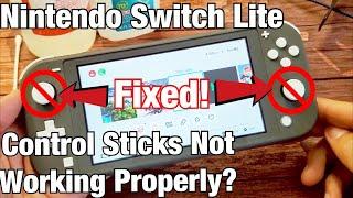 Control Stick NOT Working Properly on Nintendo Switch Lite? FIXED!!!