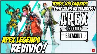 ¡Todas las novedades de la nueva temporada "BREAKOUT" de Apex Legends! Y aun faltan mas...