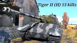 War Thunder sniping uptier tanks- Tiger 13/1 nuke