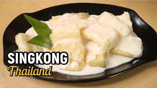 RESEP OLAHAN SINGKONG MODERN | SINGKONG THAILAND YANG EMPUK DAN ENAK RASANYA