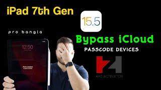 iPad 7th Gen Passcode Devices Bypass iCloud id iOS 15.5 With HFZ Activator