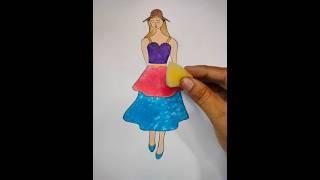 Painting hacks ll satisfying art#trending#ytshort#art#crafts