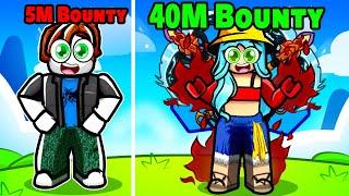 I Reached 40 MILLION Bounty In ONE Video... (Blox Fruits)