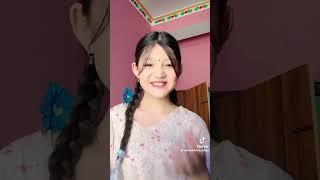 Nepalese Teenage Girl Doing Very Awesome TikTok So Beautiful