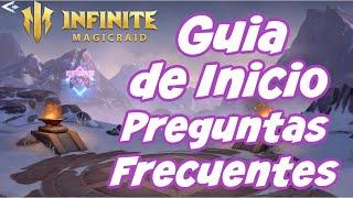 INFINITE MAGICRAID Guia de Inicio Resumen Preguntas Frecuentes