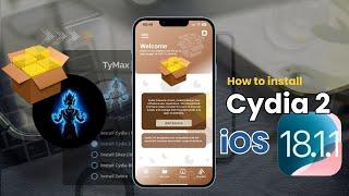 Install Cydia 2 on iOS 18.1.1 with Tymax Jailbreak