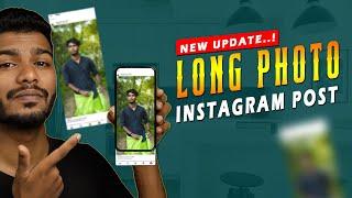 How to upload long photo in Instagram TAMIL upload full size photo in Instagram @PhotographyTamizha