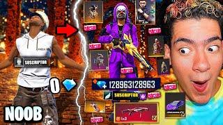 LE REGALO 50 MIL DIAMANTES A UN SUSCRIPTOR DEL QUE TODO EL MUNDO SE BURLABA EN FREE FIRE | TheDonato