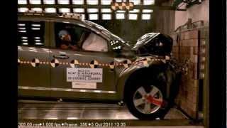 Dodge Journey | 2012 | Frontal Crash Test by NHTSA | CrashNet1