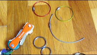 Key Organizing Cable Wire vs Ring Loops