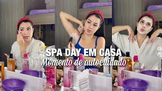 SPA DAY | Dia de autocuidado & glow up em casa 