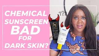 Are Chemical Sunscreens Bad for Your Face? (Darker Skin)