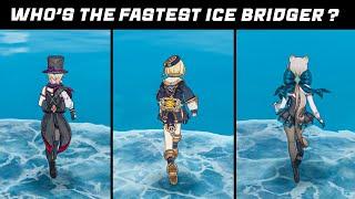 Who's the Fastest Ice Bridger??