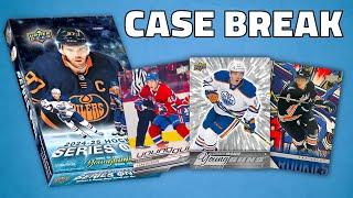 FIRST LOOK: 2024-25 Upper Deck Series 1 12 Box Hobby Case Break