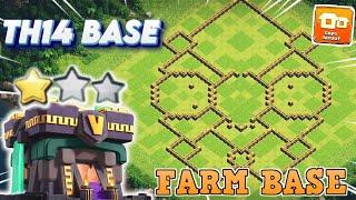 TOP10 TH14 FARM BASE ANTI LOOT BASE + REPLAY || TH14 FARM BASE + LINK TH14 NEW BASE UPDATE SEPTEMBER