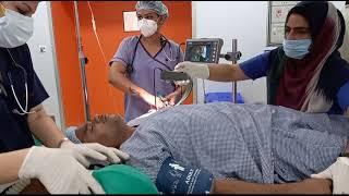 Endotracheal intubation with video-laryngoscope