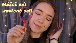 ASMR CZ Lékařské vyšetření smyslů, ale můžeš zavřít oči!