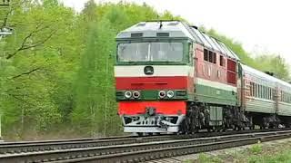 ТЭП70-0226 (БЧ, ТЧ-15 Орша) с поездом №19 СПб - Одесса (РЖД/Окт)