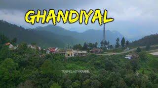 Drone view of Ghandiyal Pauri Uttarakhand || Place like Heaven