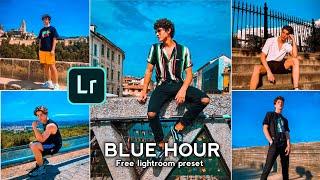 Blue hour preset/lightroom preset/free preset dng/lr photo editing/new moody preset/lightroom edit