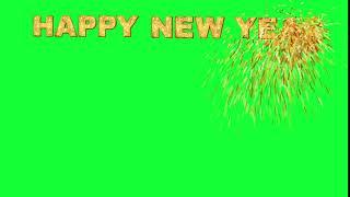 happy new year 2020 green screen status happy new year 2020 Animated text Green Screen